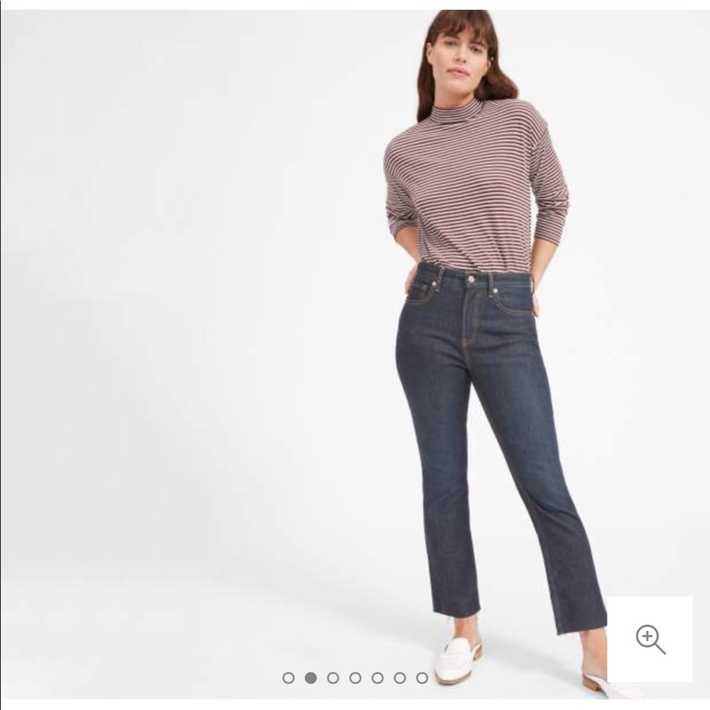 EVERLANE KICK CROP JEANS